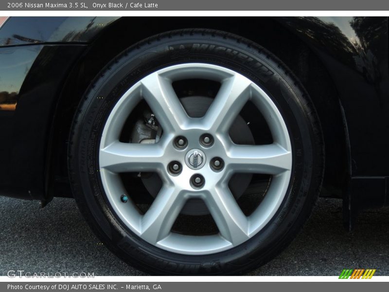 Onyx Black / Cafe Latte 2006 Nissan Maxima 3.5 SL