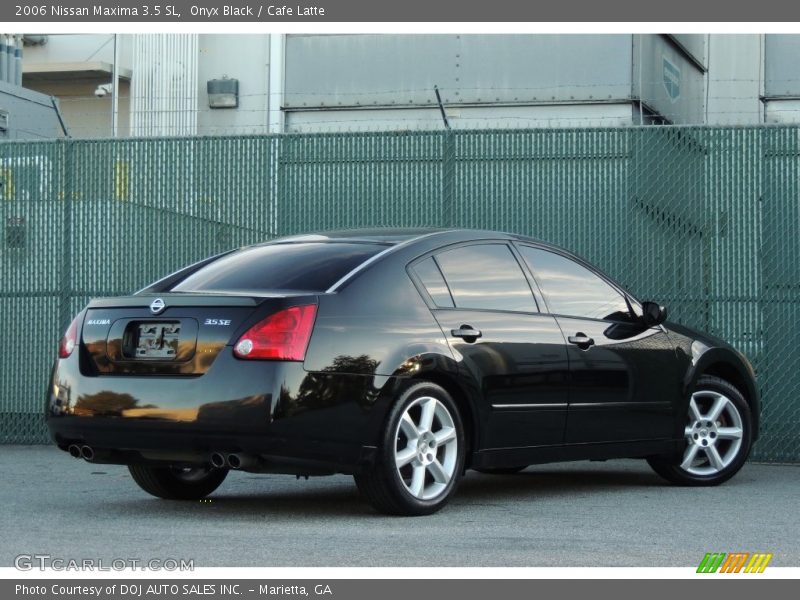 Onyx Black / Cafe Latte 2006 Nissan Maxima 3.5 SL