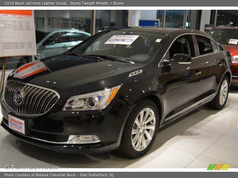 Ebony Twilight Metallic / Ebony 2016 Buick LaCrosse Leather Group