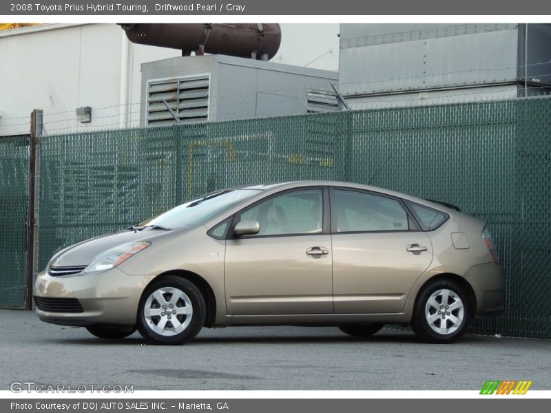 Driftwood Pearl / Gray 2008 Toyota Prius Hybrid Touring