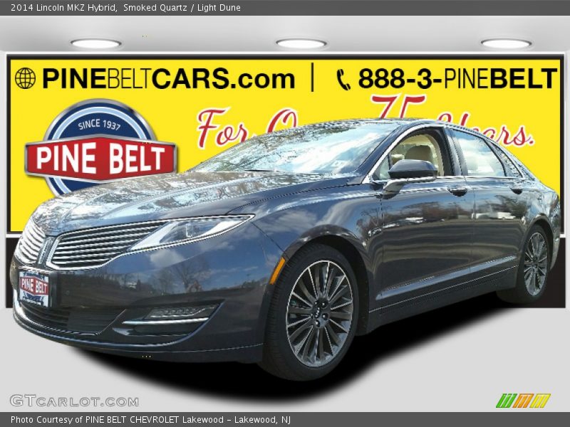 Smoked Quartz / Light Dune 2014 Lincoln MKZ Hybrid