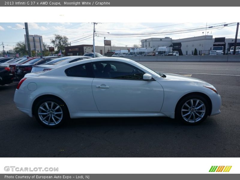 Moonlight White / Graphite 2013 Infiniti G 37 x AWD Coupe