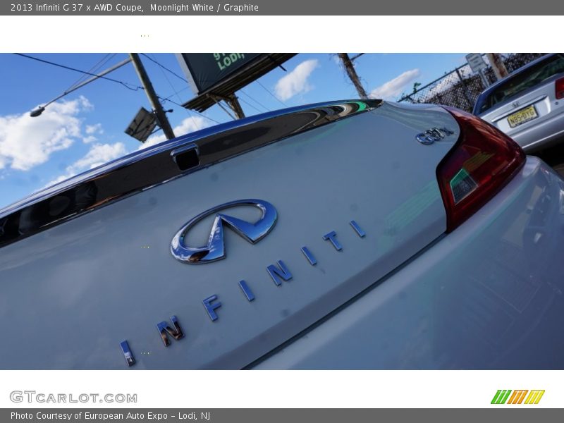 Moonlight White / Graphite 2013 Infiniti G 37 x AWD Coupe