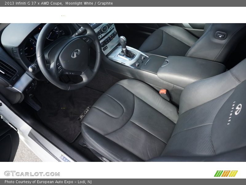 Moonlight White / Graphite 2013 Infiniti G 37 x AWD Coupe