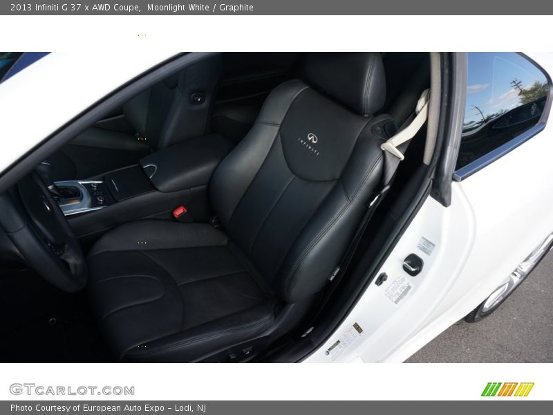 Moonlight White / Graphite 2013 Infiniti G 37 x AWD Coupe