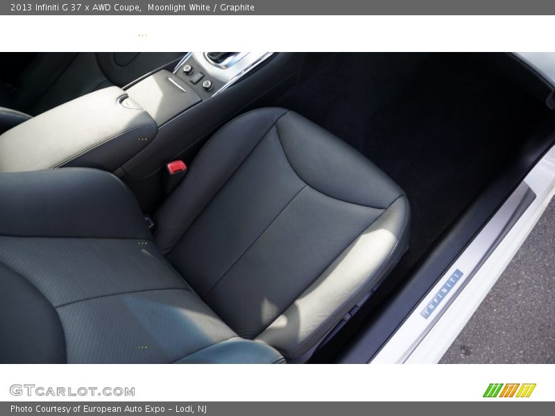 Moonlight White / Graphite 2013 Infiniti G 37 x AWD Coupe