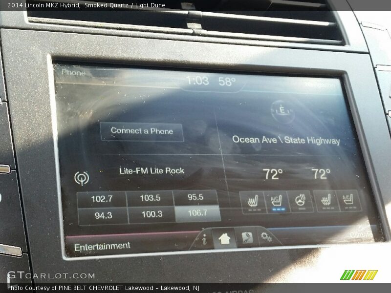 Smoked Quartz / Light Dune 2014 Lincoln MKZ Hybrid