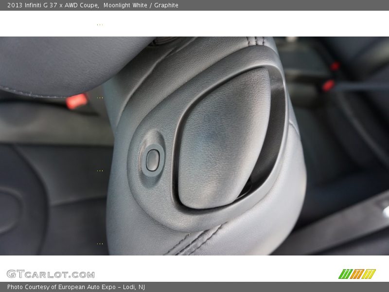 Moonlight White / Graphite 2013 Infiniti G 37 x AWD Coupe