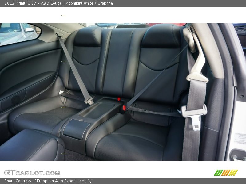 Moonlight White / Graphite 2013 Infiniti G 37 x AWD Coupe