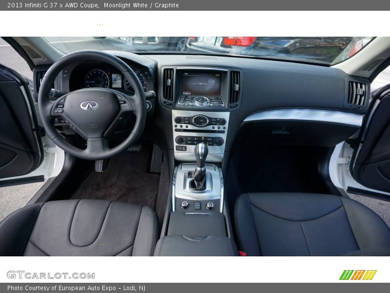 Moonlight White / Graphite 2013 Infiniti G 37 x AWD Coupe