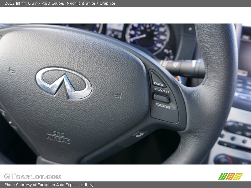 Moonlight White / Graphite 2013 Infiniti G 37 x AWD Coupe