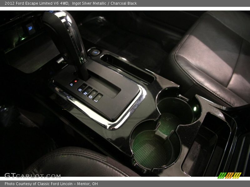 Ingot Silver Metallic / Charcoal Black 2012 Ford Escape Limited V6 4WD