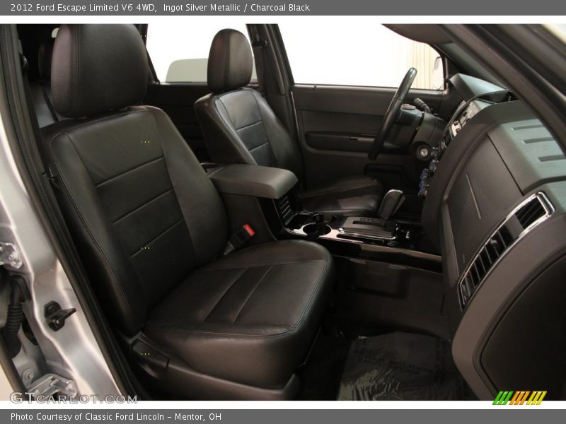 Ingot Silver Metallic / Charcoal Black 2012 Ford Escape Limited V6 4WD