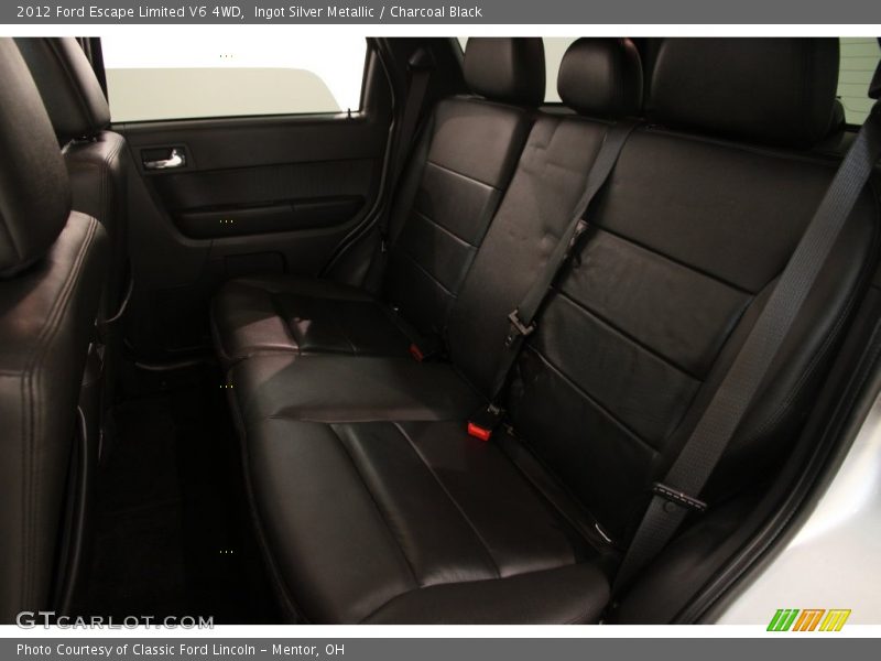 Ingot Silver Metallic / Charcoal Black 2012 Ford Escape Limited V6 4WD
