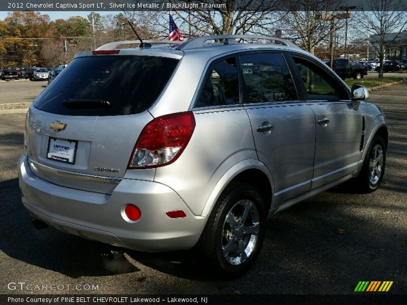 Silver Ice Metallic / Black/Light Titanium 2012 Chevrolet Captiva Sport LT