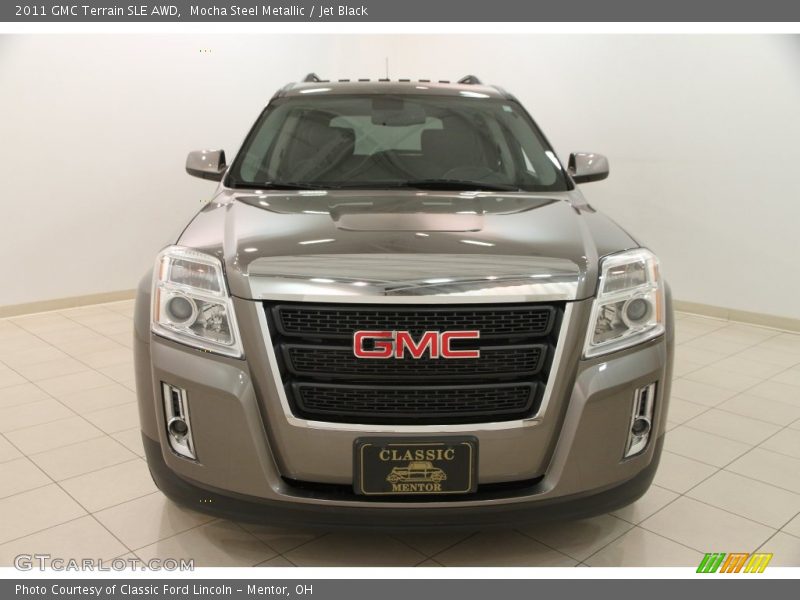 Mocha Steel Metallic / Jet Black 2011 GMC Terrain SLE AWD