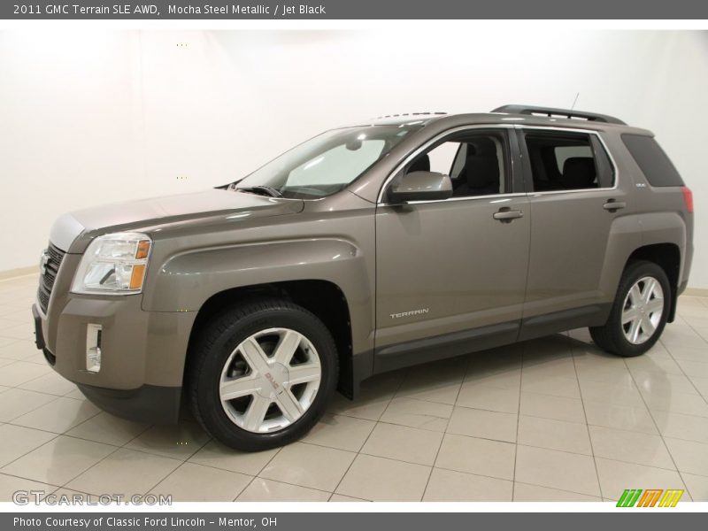 Mocha Steel Metallic / Jet Black 2011 GMC Terrain SLE AWD