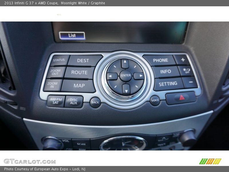 Moonlight White / Graphite 2013 Infiniti G 37 x AWD Coupe