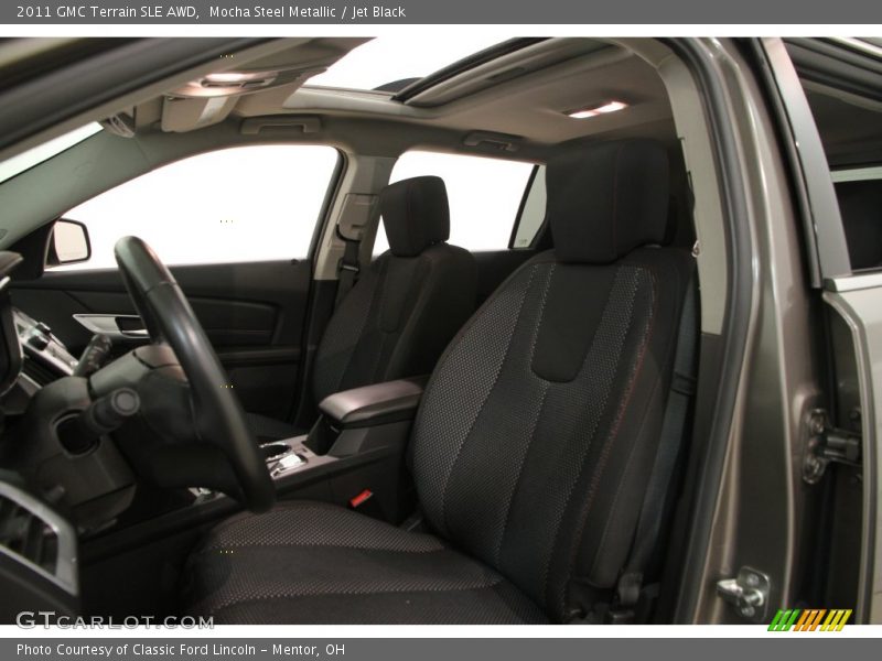 Mocha Steel Metallic / Jet Black 2011 GMC Terrain SLE AWD