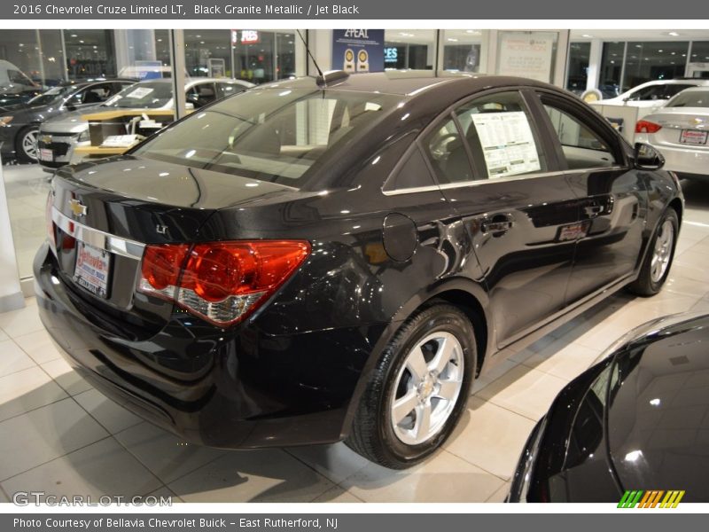 Black Granite Metallic / Jet Black 2016 Chevrolet Cruze Limited LT