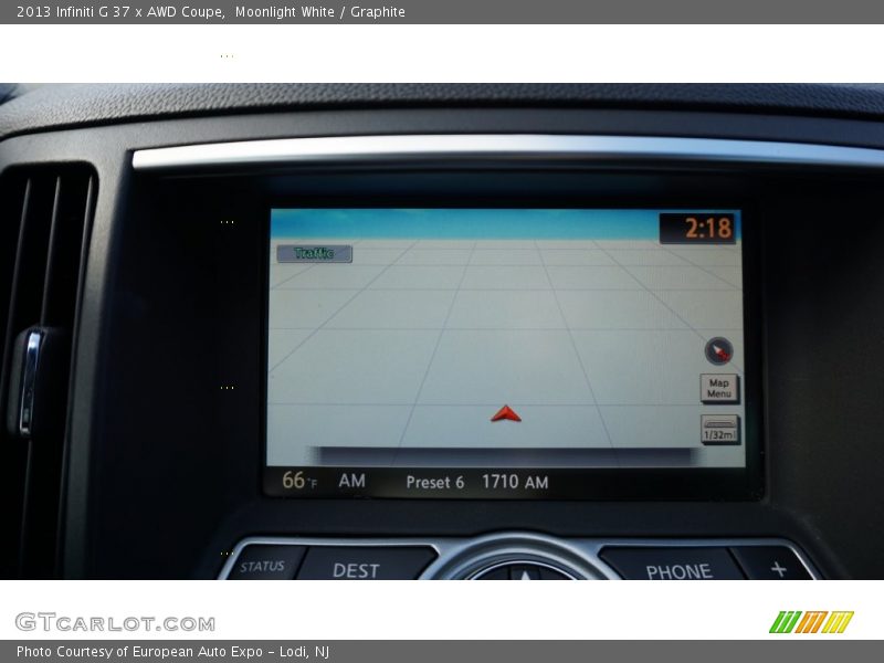 Moonlight White / Graphite 2013 Infiniti G 37 x AWD Coupe