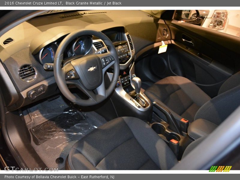 Black Granite Metallic / Jet Black 2016 Chevrolet Cruze Limited LT