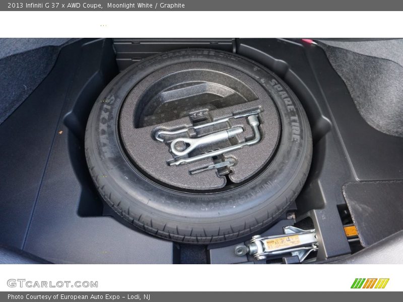 Moonlight White / Graphite 2013 Infiniti G 37 x AWD Coupe