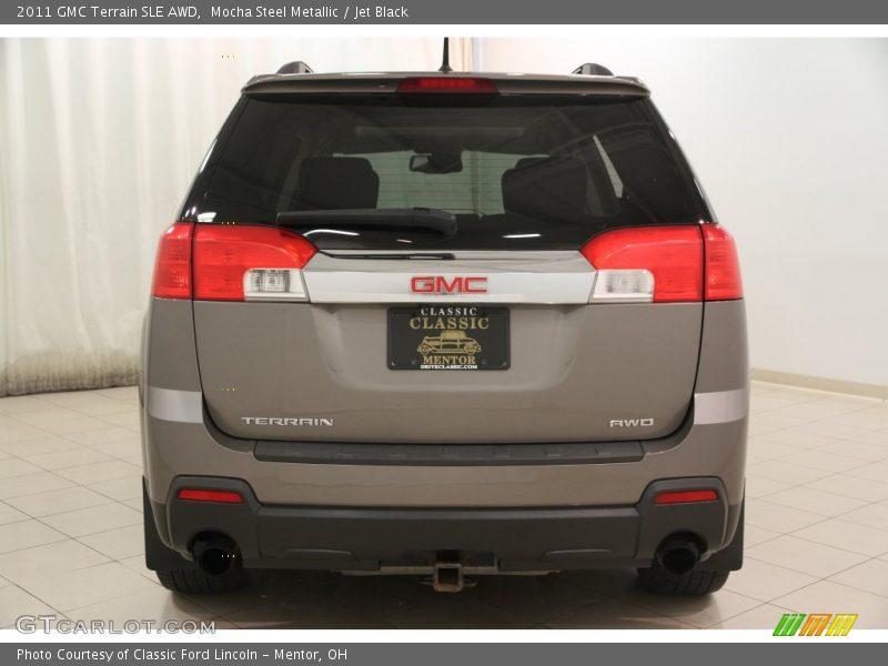 Mocha Steel Metallic / Jet Black 2011 GMC Terrain SLE AWD