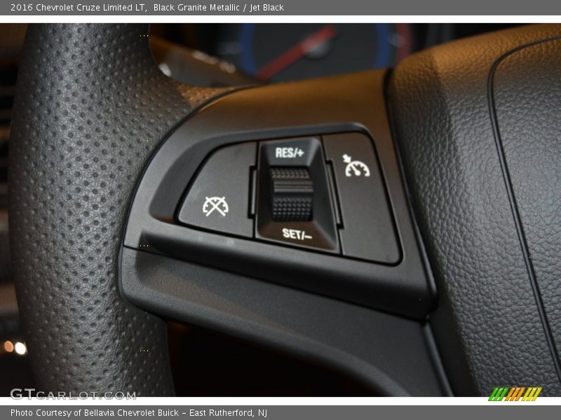 Black Granite Metallic / Jet Black 2016 Chevrolet Cruze Limited LT