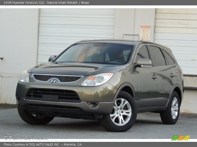Natural Khaki Metallic / Beige 2008 Hyundai Veracruz GLS