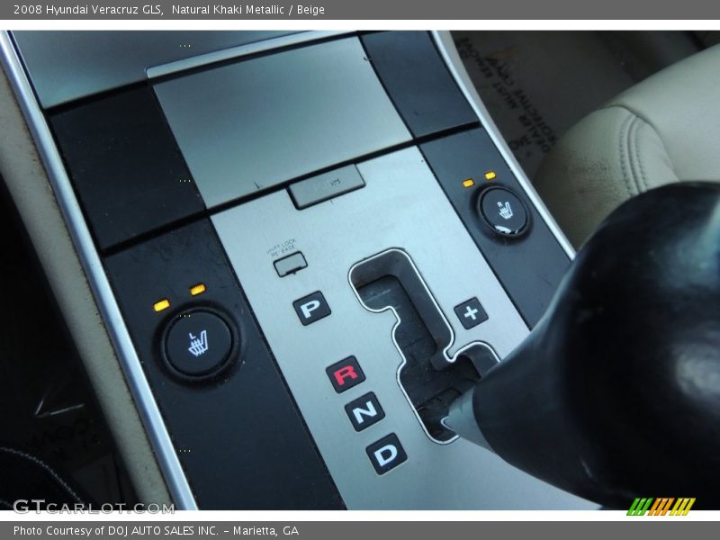 Natural Khaki Metallic / Beige 2008 Hyundai Veracruz GLS