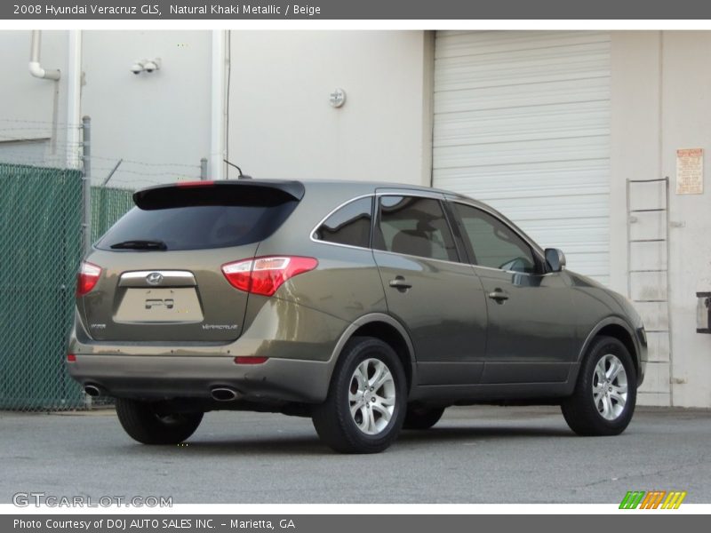 Natural Khaki Metallic / Beige 2008 Hyundai Veracruz GLS