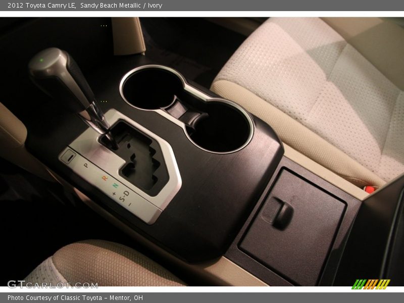 Sandy Beach Metallic / Ivory 2012 Toyota Camry LE