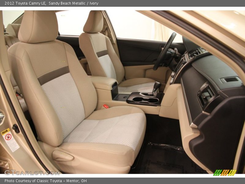 Sandy Beach Metallic / Ivory 2012 Toyota Camry LE