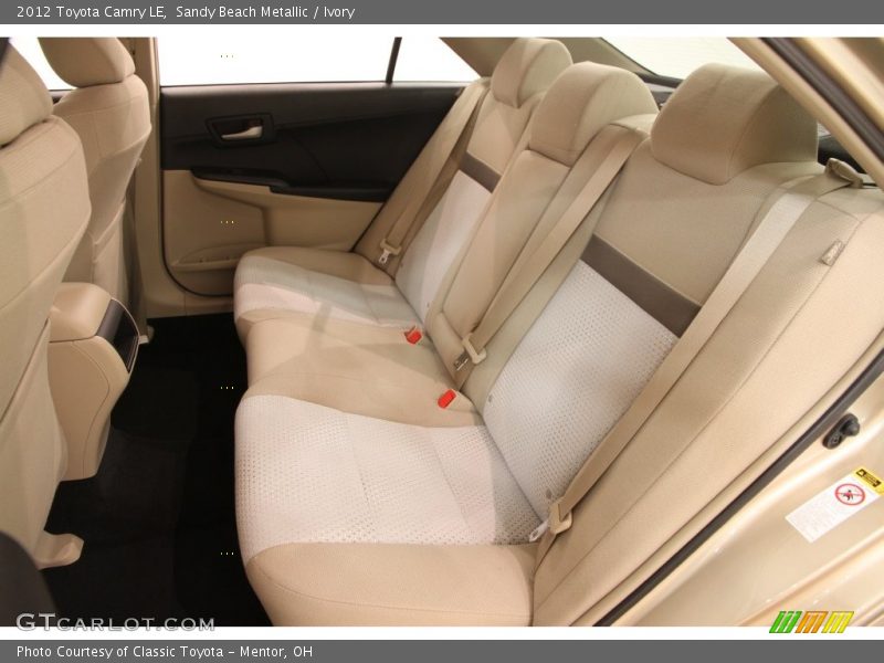 Sandy Beach Metallic / Ivory 2012 Toyota Camry LE