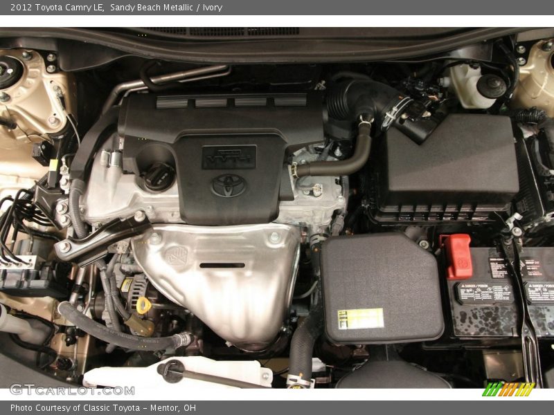 Sandy Beach Metallic / Ivory 2012 Toyota Camry LE