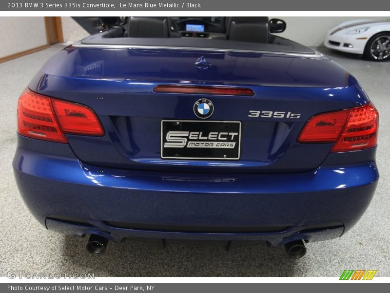 Le Mans Blue Metallic / Black 2013 BMW 3 Series 335is Convertible