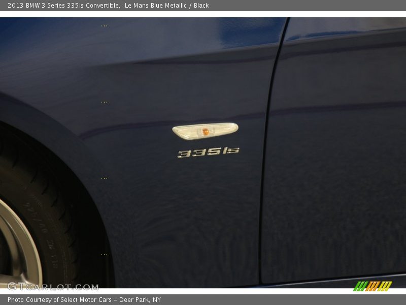 Le Mans Blue Metallic / Black 2013 BMW 3 Series 335is Convertible
