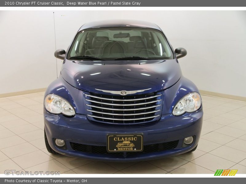 Deep Water Blue Pearl / Pastel Slate Gray 2010 Chrysler PT Cruiser Classic