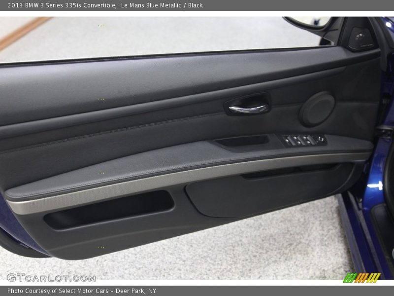 Le Mans Blue Metallic / Black 2013 BMW 3 Series 335is Convertible