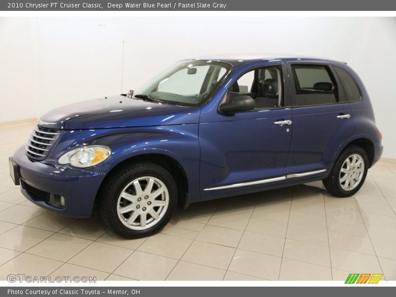 Deep Water Blue Pearl / Pastel Slate Gray 2010 Chrysler PT Cruiser Classic