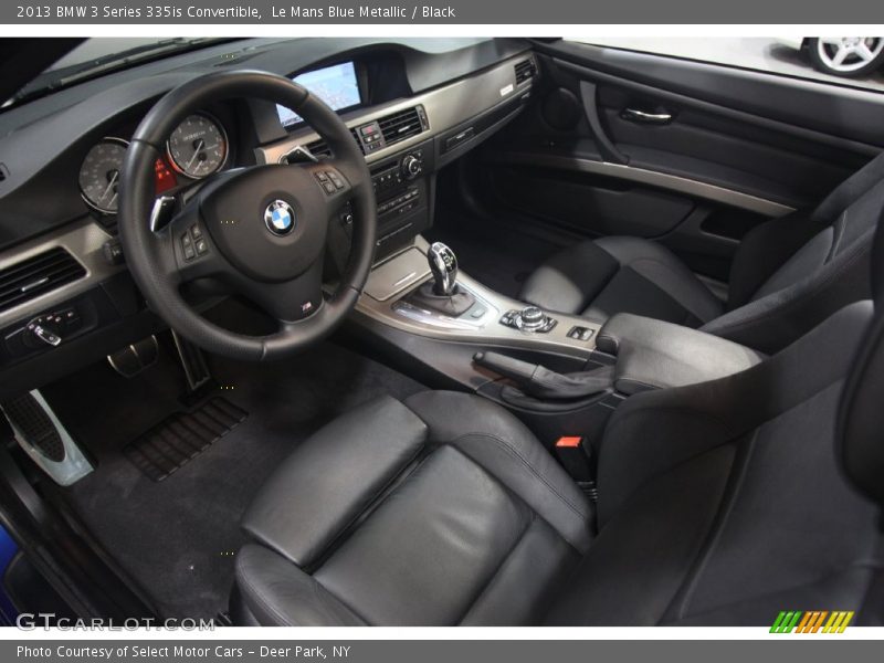 Black Interior - 2013 3 Series 335is Convertible 