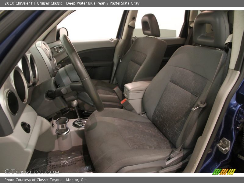 Deep Water Blue Pearl / Pastel Slate Gray 2010 Chrysler PT Cruiser Classic