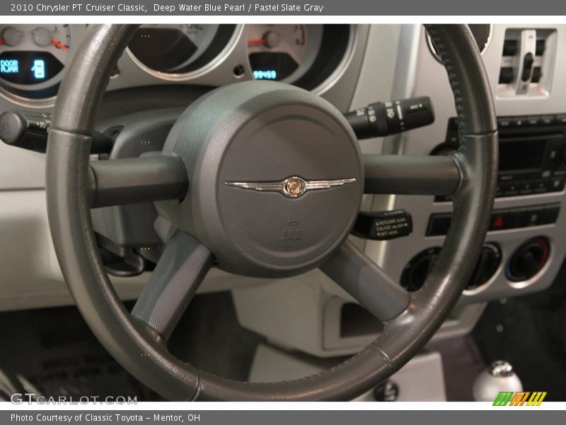 Deep Water Blue Pearl / Pastel Slate Gray 2010 Chrysler PT Cruiser Classic