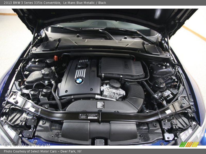 Le Mans Blue Metallic / Black 2013 BMW 3 Series 335is Convertible
