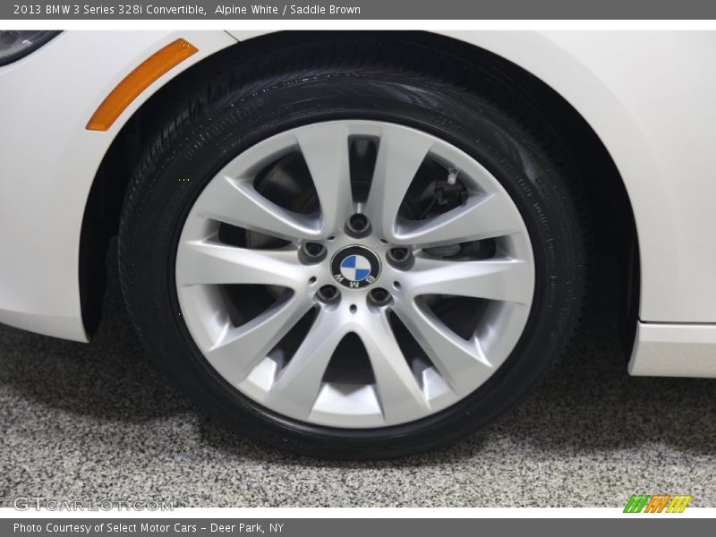 Alpine White / Saddle Brown 2013 BMW 3 Series 328i Convertible