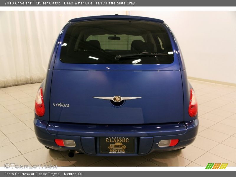 Deep Water Blue Pearl / Pastel Slate Gray 2010 Chrysler PT Cruiser Classic