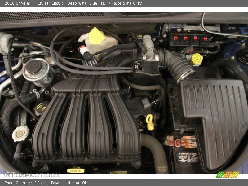 Deep Water Blue Pearl / Pastel Slate Gray 2010 Chrysler PT Cruiser Classic