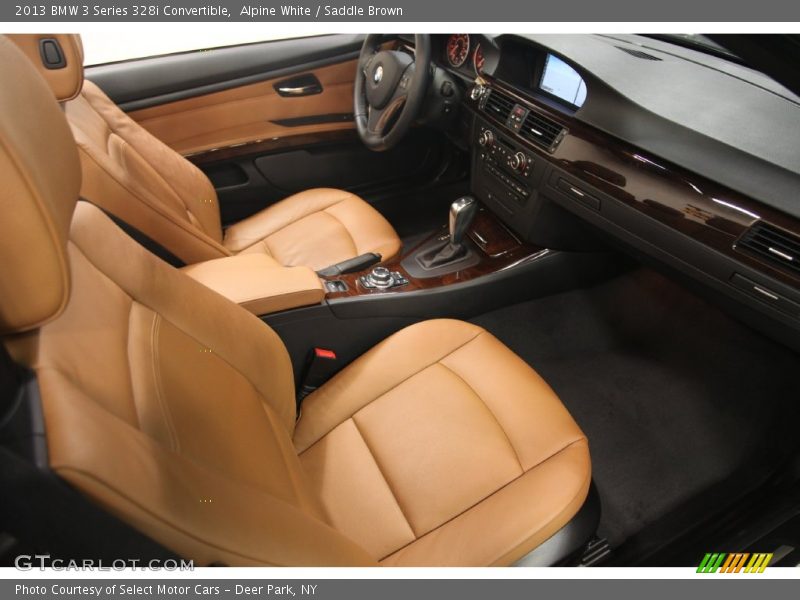 Alpine White / Saddle Brown 2013 BMW 3 Series 328i Convertible