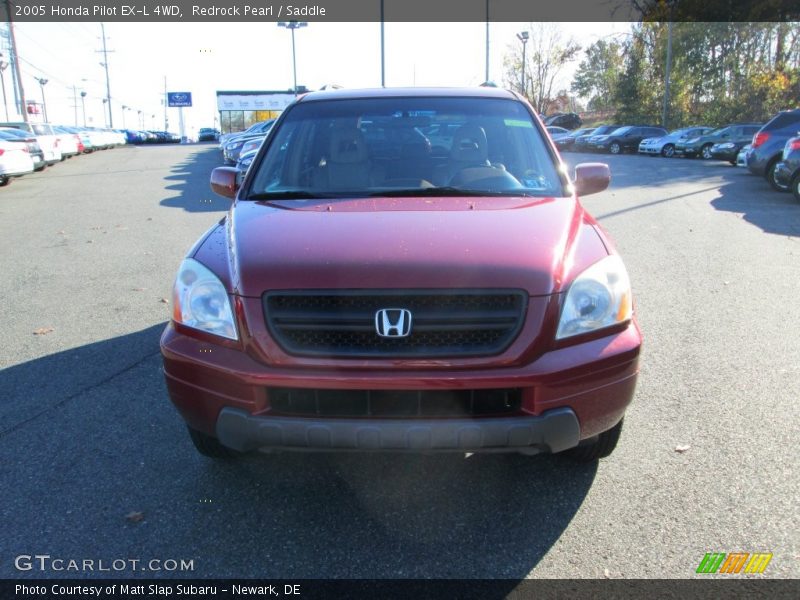 Redrock Pearl / Saddle 2005 Honda Pilot EX-L 4WD